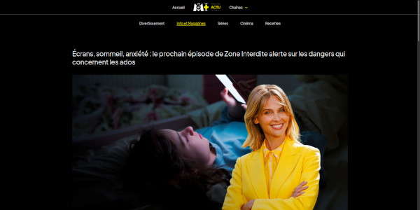 Écrans, sommeil, anxiété : nos ados sont en danger